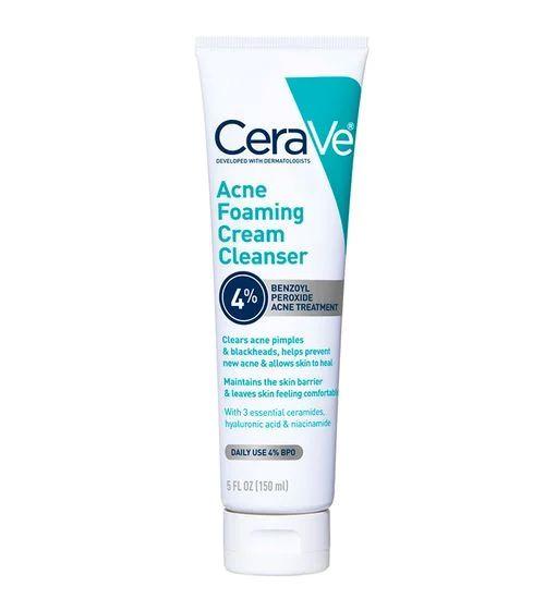 cerave - Acne Foaming Cream Cleanser ( BP- 4%)